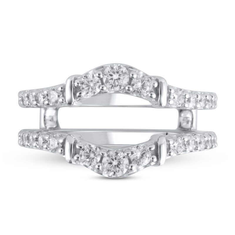 Main Image 3 of Previously Owned Hearts Desire Enhancer Ring 1 ct tw Diamonds 18K White Gold