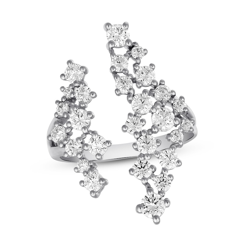 Main Image 1 of Previously Owned Scattered Diamond Deconstructed Ring 1-1/2 ct tw 14K White Gold