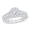 Thumbnail Image 1 of Previously Owned Diamond Bridal Set 1 ct tw Round 14K White Gold