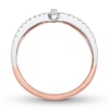 Thumbnail Image 2 of Previously Owned Diamond Ring 1/6 ct tw Round-cut 10K Two-Tone Gold
