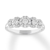 Thumbnail Image 1 of Previously Owned Diamond Anniversary Ring 1/2 carat tw Round 14K White Gold