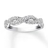 Thumbnail Image 1 of Previously Owned Diamond Anniversary Band 1/2 ct tw Round-cut 10K White Gold