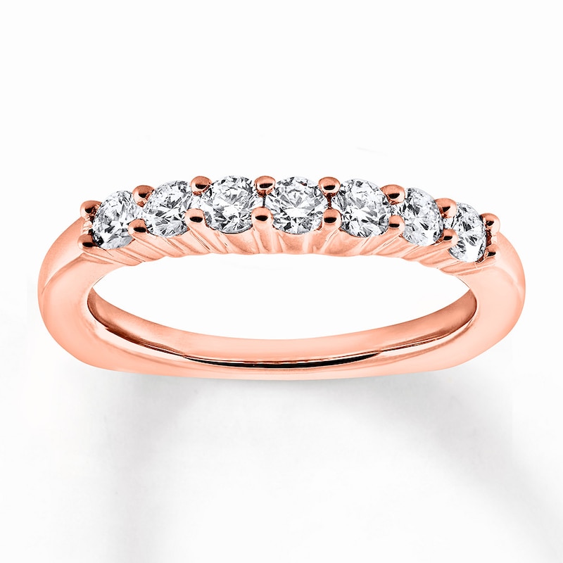 Main Image 1 of Previously Owned Hearts Desire Anniversary Band 1/2 ct tw Diamonds 18K Rose Gold