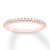 Thumbnail Image 1 of Previously Owned Diamond Wedding Band 1/4 carat tw Round 14K Rose Gold