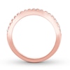 Thumbnail Image 2 of Previously Owned Diamond Wedding Band 1/4 carat tw Round 14K Rose Gold