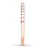 Thumbnail Image 3 of Previously Owned Diamond Wedding Band 1/4 carat tw Round 14K Rose Gold