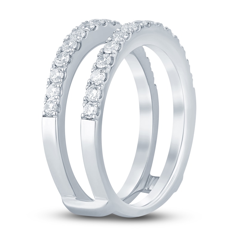 Main Image 2 of Previously Owned Diamond Enhancer Band 3/4 ct tw Round 14K White Gold