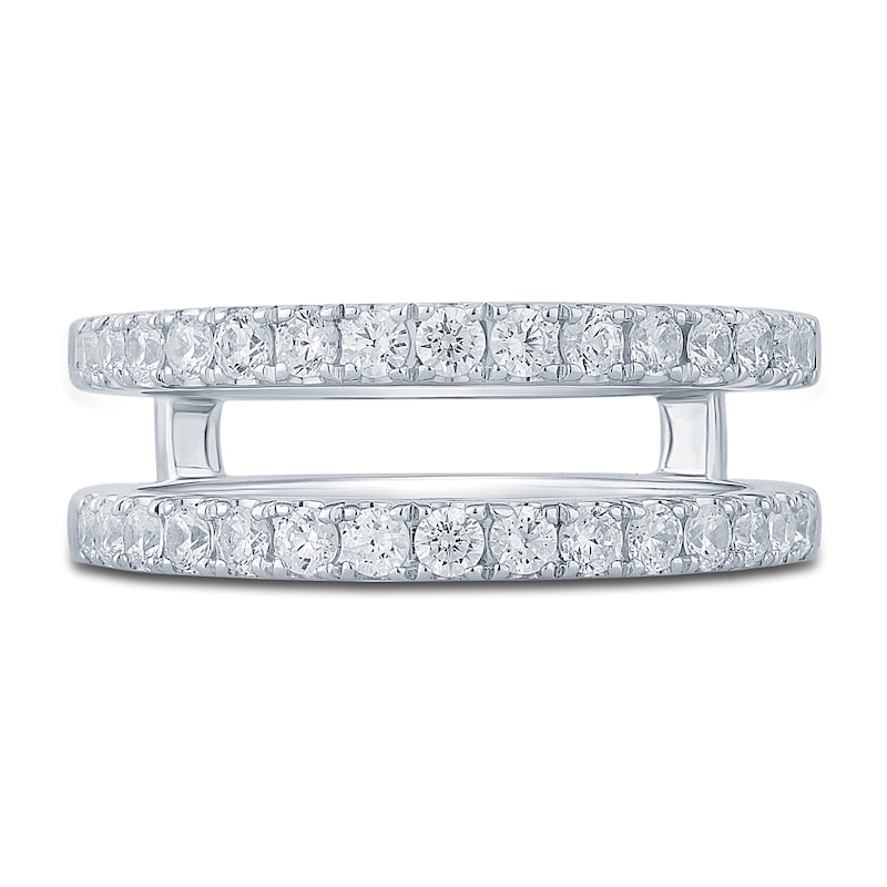 Main Image 3 of Previously Owned Diamond Enhancer Band 3/4 ct tw Round 14K White Gold