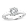 Thumbnail Image 1 of Previously Owned Diamond Promise Ring 1/2 ct tw Round 10K White Gold