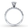 Thumbnail Image 2 of Previously Owned Diamond Ring Setting 5/8 ct tw Round 14K White Gold
