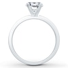 Thumbnail Image 2 of Previously Owned Diamond Engagement Ring Setting 3/8 ct tw Round Platinum