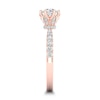 Thumbnail Image 3 of Previously Owned Diamond Ring 3/4 ct tw Round-cut 14K Rose Gold