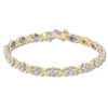 Thumbnail Image 1 of Previously Owned Diamond Bracelet 3 carats tw Round 14K Two-Tone Gold