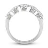 Thumbnail Image 2 of Previously Owned Diamond Ring 1-1/2 ct tw Baguette/Round 14K White Gold