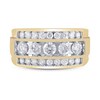 Thumbnail Image 1 of Previously Owned Men's Diamond Ring 1 1/2 ct tw Round 14K Yellow Gold