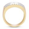 Thumbnail Image 3 of Previously Owned Men's Diamond Ring 1 1/2 ct tw Round 14K Yellow Gold
