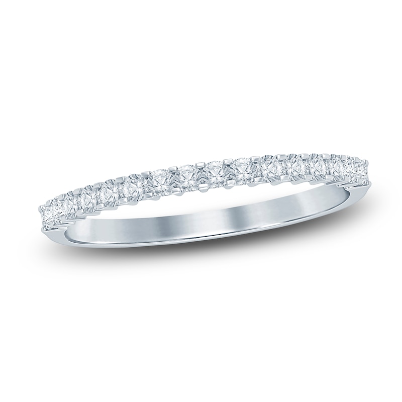 Main Image 1 of Previously Owned Diamond Anniversary Band 1/6 ct tw Round 14K White Gold