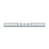 Thumbnail Image 3 of Previously Owned Diamond Anniversary Band 1/6 ct tw Round 14K White Gold