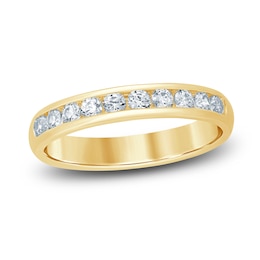 Previously Owned Diamond Anniversary Ring 1/2 ct tw Round 14K Yellow Gold