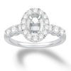 Thumbnail Image 1 of Previously Owned Diamond Engagement Ring Setting 1 ct tw Round 14K White Gold
