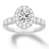Thumbnail Image 3 of Previously Owned Diamond Engagement Ring Setting 1 ct tw Round 14K White Gold