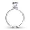 Thumbnail Image 2 of Previously Owned Diamond Engagement Ring Setting 1/15 ct tw Round 14K White Gold