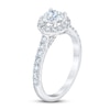 Thumbnail Image 2 of Previously Owned Royal Asscher Victoria Diamond Engagement Ring 1 1/4 ct tw Round 14K White Gold