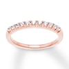 Thumbnail Image 1 of Previously Owned Diamond Anniversary Ring 1/4 carat tw Round 14K Rose Gold
