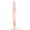 Thumbnail Image 3 of Previously Owned Diamond Anniversary Ring 1/4 carat tw Round 14K Rose Gold