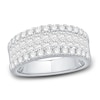 Thumbnail Image 1 of Previously Owned Diamond Anniversary Band 2 ct tw Princess/Round 14K White Gold