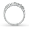 Thumbnail Image 1 of Previously Owned Leo Diamond Anniversary Band 1 carat tw 14K White Gold