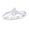 Thumbnail Image 1 of Previously Owned THE LEO First Light Diamond Ring 1/4 ct tw 14K White Gold