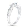 Thumbnail Image 2 of Previously Owned THE LEO First Light Diamond Ring 1/4 ct tw 14K White Gold