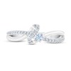 Thumbnail Image 3 of Previously Owned THE LEO First Light Diamond Ring 1/4 ct tw 14K White Gold