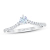 Thumbnail Image 1 of Previously Owned THE LEO First Light Diamond Ring 1/3 ct tw 14K White Gold