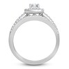 Thumbnail Image 2 of Previously Owned Diamond Bridal Set 3/4 ct tw Princess-cut 14K White Gold