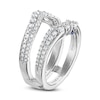 Thumbnail Image 2 of Previously Owned Vera Wang WISH Diamond Enhancer Ring 1 ct tw Round 14K White Gold