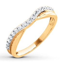 Previously Owned Diamond Anniversary Band 1/4 ct tw Round-cut 14K Yellow Gold