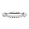 Thumbnail Image 4 of Previously Owned Diamond Eternity Band 1/2 ct tw Round 14K White Gold