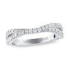 Thumbnail Image 1 of Previously Owned Vera Wang WISH Diamond Wedding Band 3/8 ct tw 14K White Gold