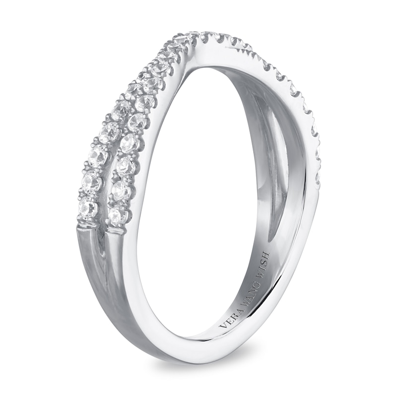Main Image 2 of Previously Owned Vera Wang WISH Diamond Wedding Band 3/8 ct tw 14K White Gold