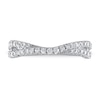 Thumbnail Image 3 of Previously Owned Vera Wang WISH Diamond Wedding Band 3/8 ct tw 14K White Gold