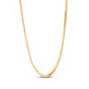 Thumbnail Image 2 of Previously Owned Italia D'Oro Solid Herringbone Necklace 14K Yellow Gold