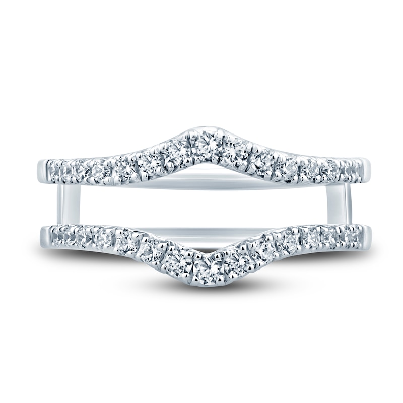 Main Image 3 of Previously Owned Pnina Tornai Diamond Enhancer Ring 1/2 ct tw Round 14K White Gold