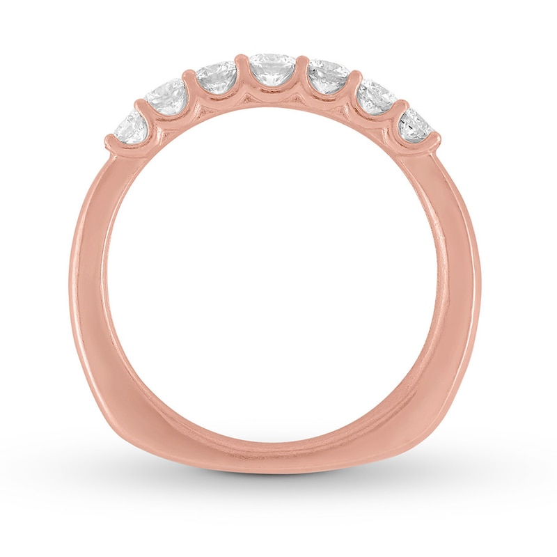 Main Image 2 of Previously Owned Hearts Desire Diamond Anniversary Ring 1/2 ct tw 18K Rose Gold