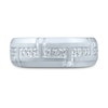 Thumbnail Image 3 of Previously Owned Pnina Tornai Committed To Love Men's Diamond Wedding Band 1/4 ct tw Round 14K White Gold