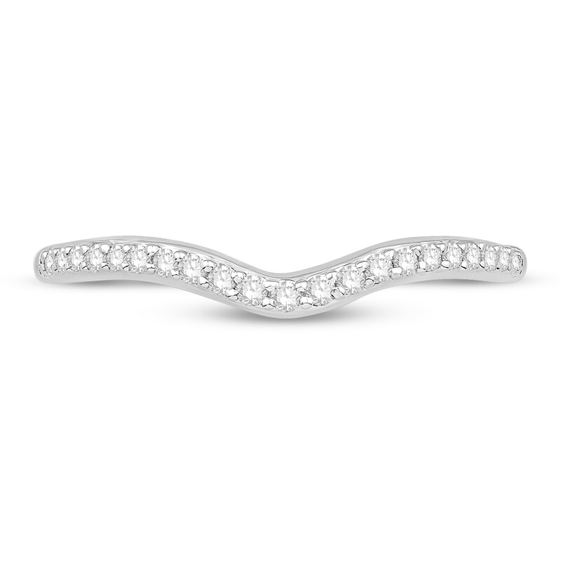 Main Image 3 of Previously Owned Diamond Anniversary Ring 1/6 ct tw Round Platinum
