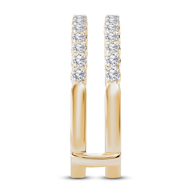 Main Image 2 of Previously Owned Diamond Enhancer Ring 1/2 ct tw Round 14K Yellow Gold
