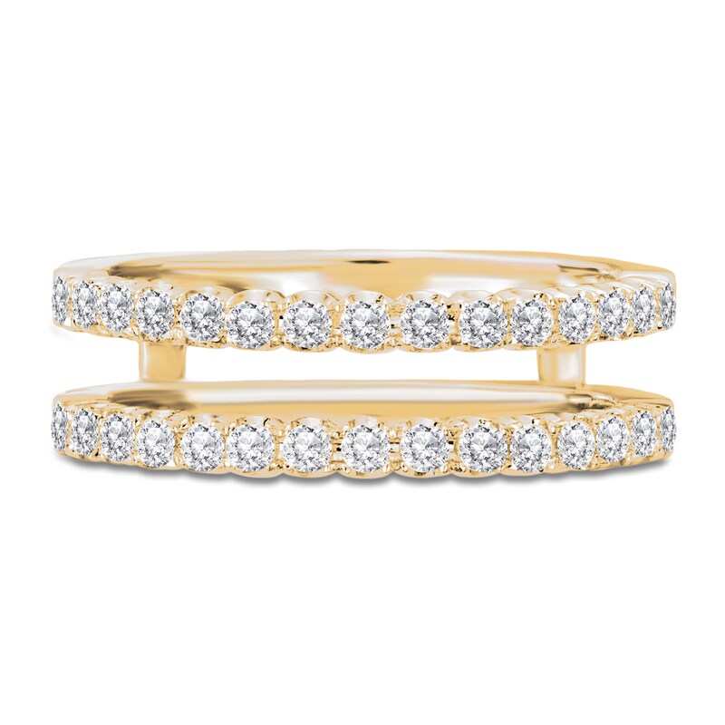 Main Image 3 of Previously Owned Diamond Enhancer Ring 1/2 ct tw Round 14K Yellow Gold