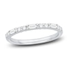 Thumbnail Image 1 of Previously Owned Diamond Anniversary Band 1/3 ct tw Baguette/Round Platinum